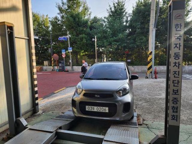 Kia morning 2016 — inspection photo 1