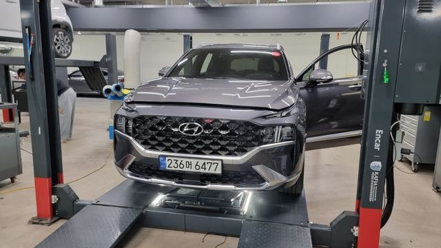 Hyundai Santafe 2021 — inspection photo 1