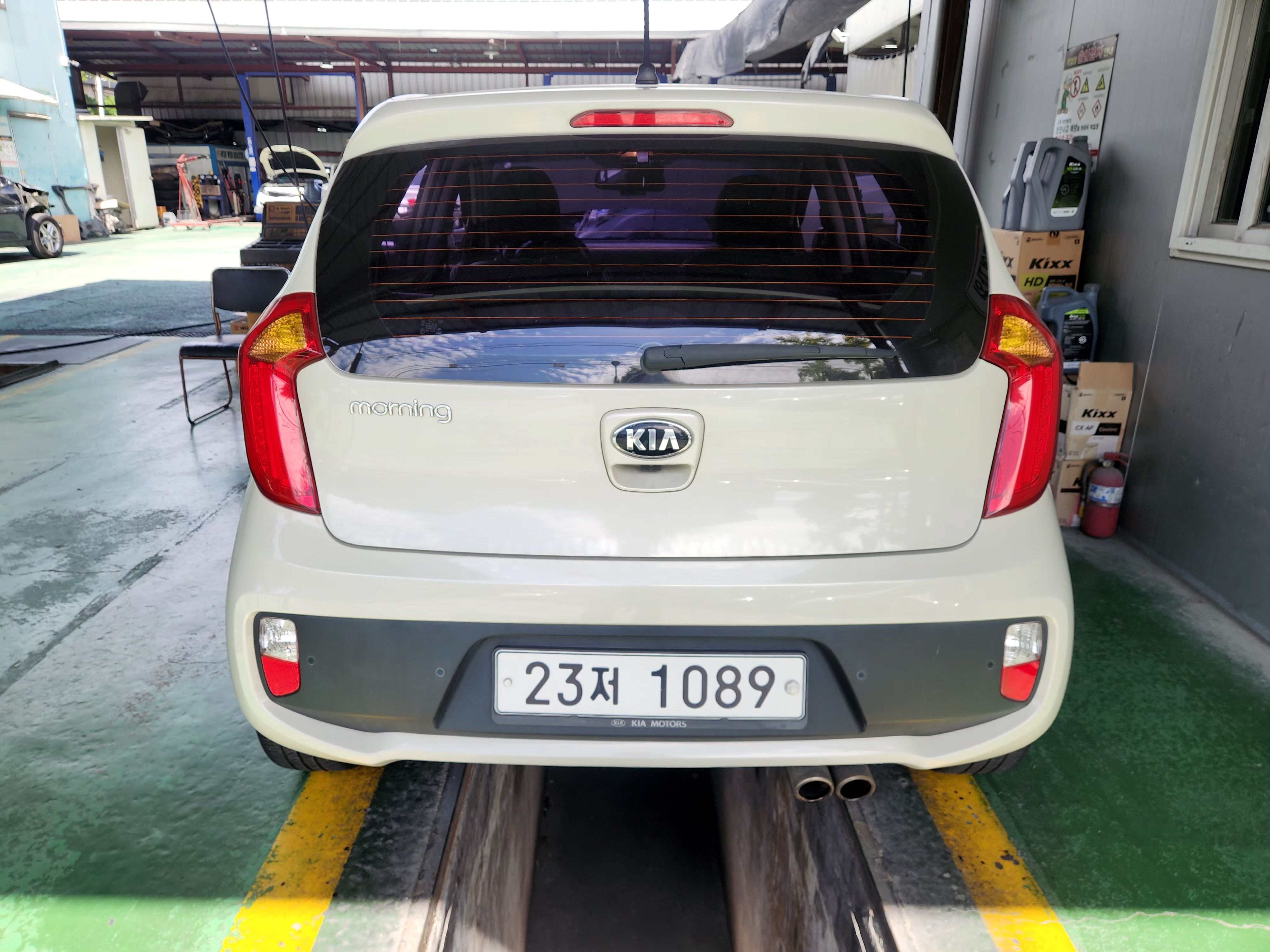 Kia morning 2014 — inspection photo 2