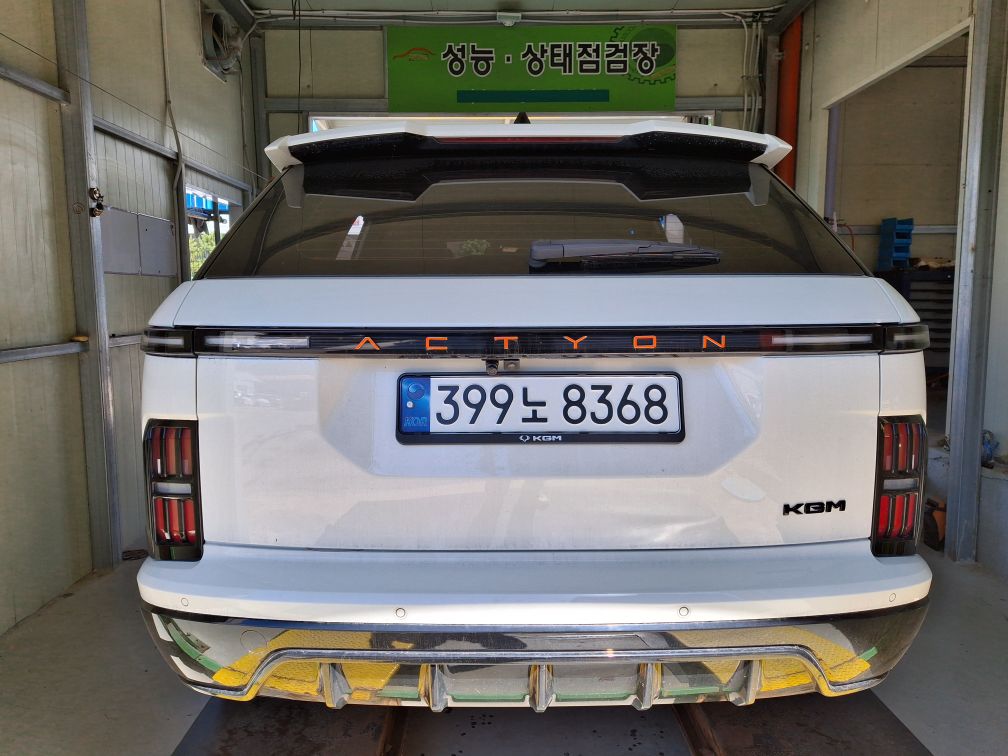 KG Mobility Actyon 2025 — inspection photo 2