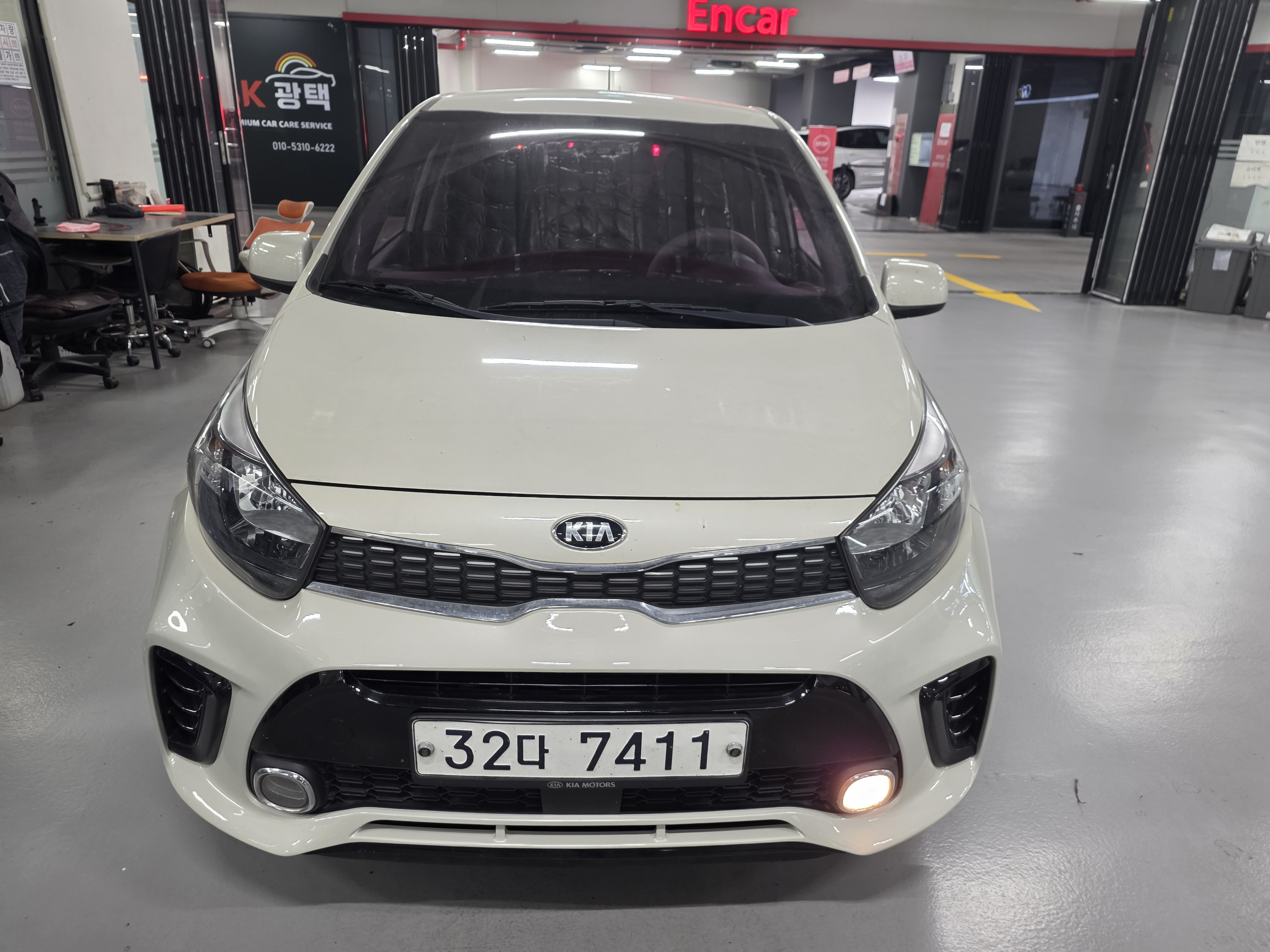 Kia morning 2017 — inspection photo 1