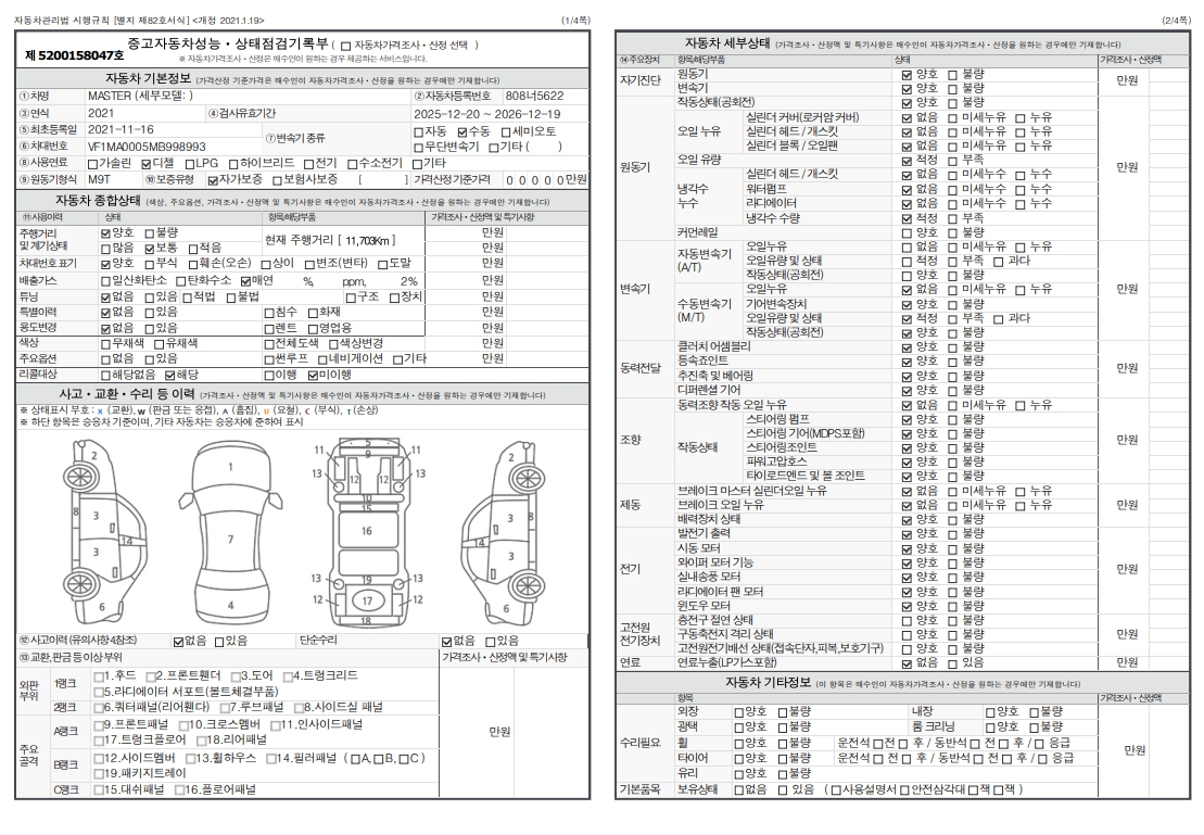 Renault Korea Master 2021 — inspection photo 1