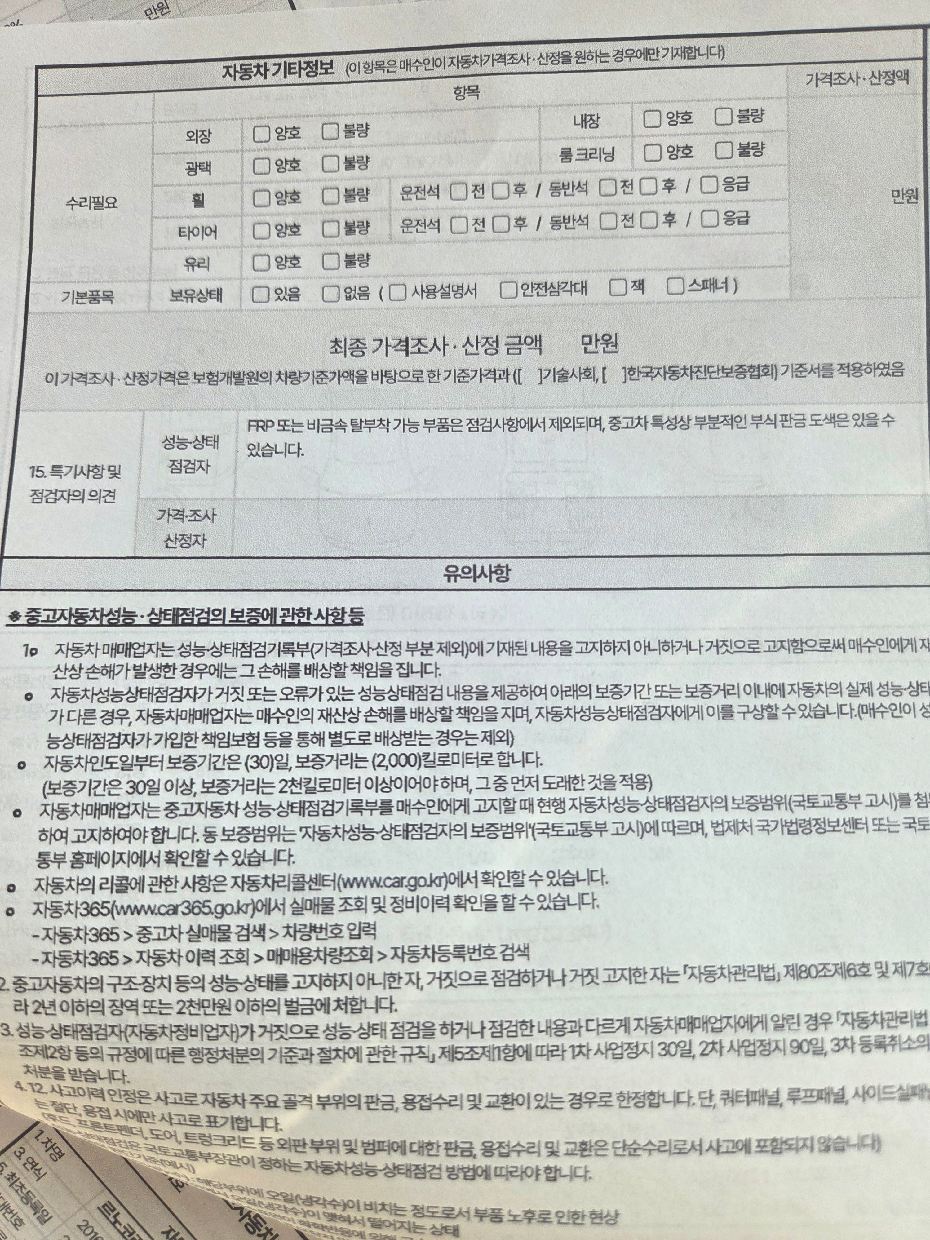 Renault Korea SM6 2016 — inspection photo 4