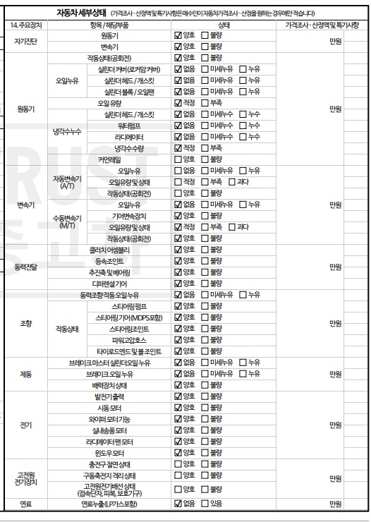 Chevrolet Korea Aveo 2013 — inspection photo 2