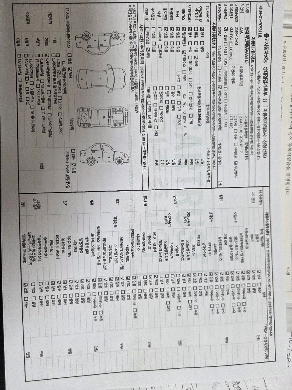 Hyundai AVANTE 2020 — inspection photo 1