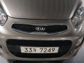 Kia morning 2016 — inspection photo 1