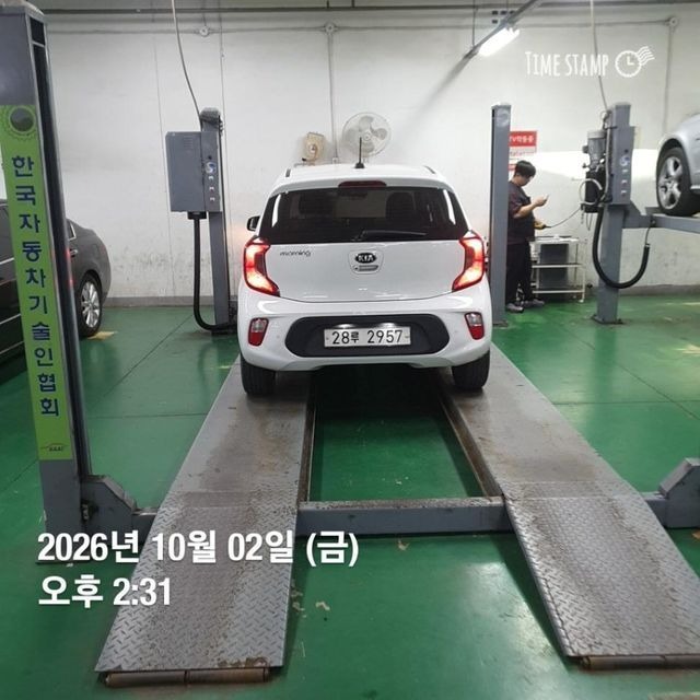 Kia morning 2018 — inspection photo 2