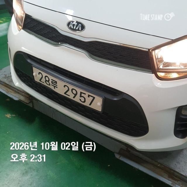 Kia morning 2018 — inspection photo 1