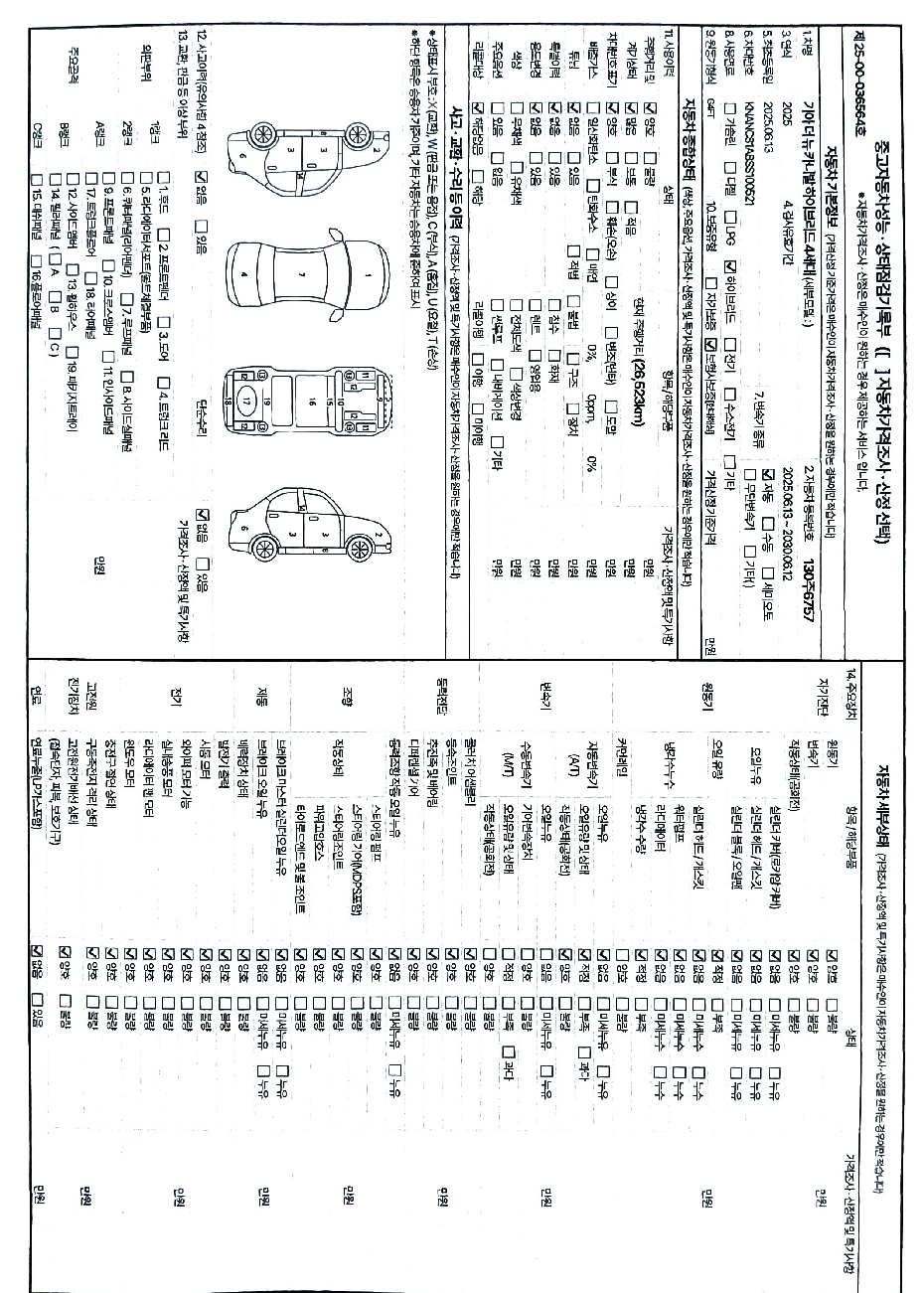 Kia Canival 2025 — inspection photo 1