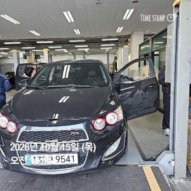 Chevrolet Korea Aveo 2014 — inspection photo 1