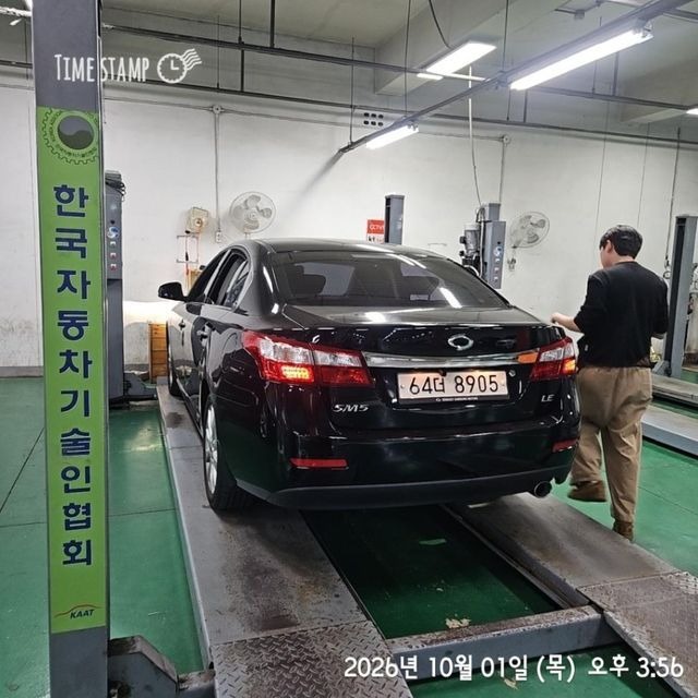 Renault Korea SM5  2012 — inspection photo 2