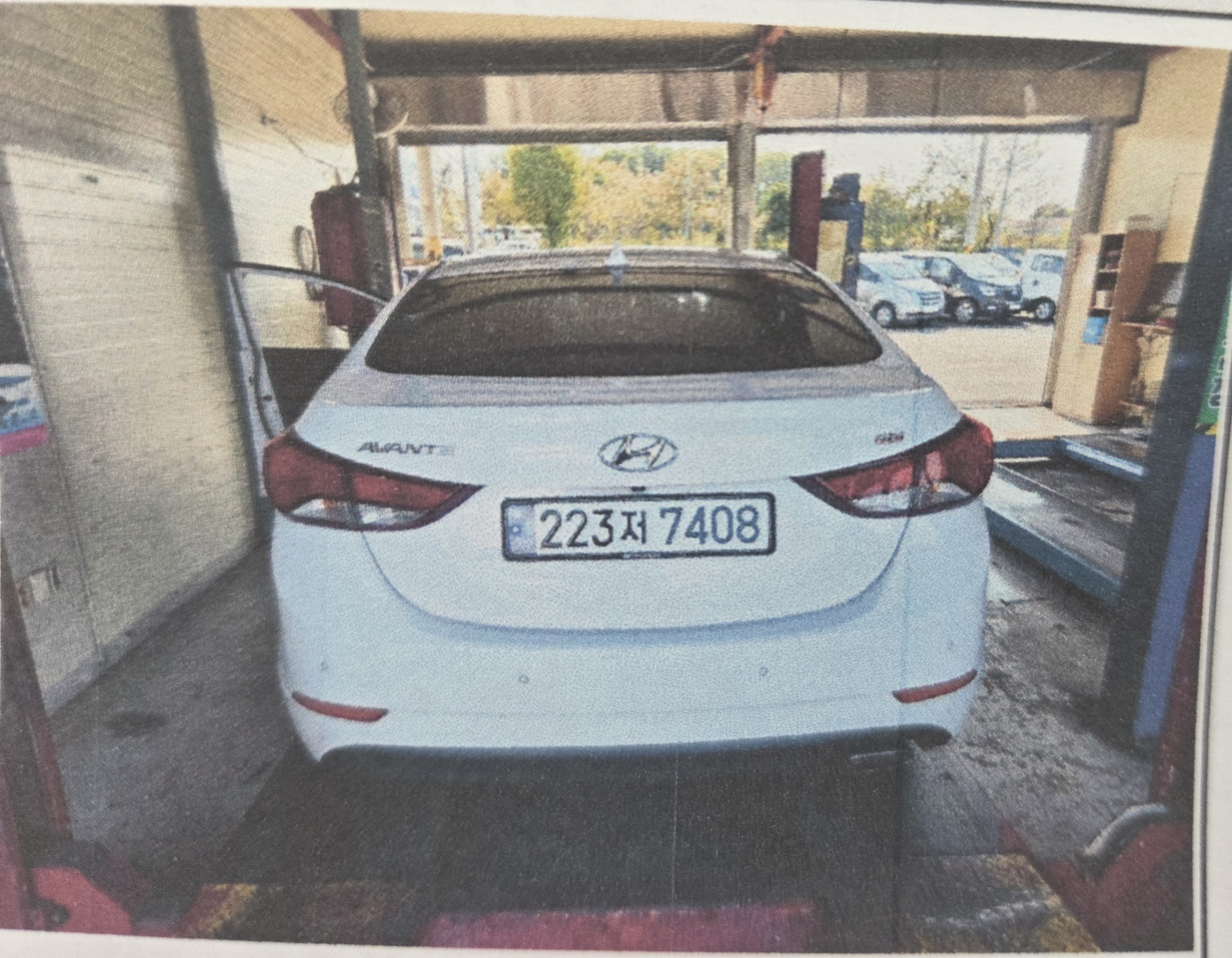 Hyundai AVANTE 2015 — inspection photo 2
