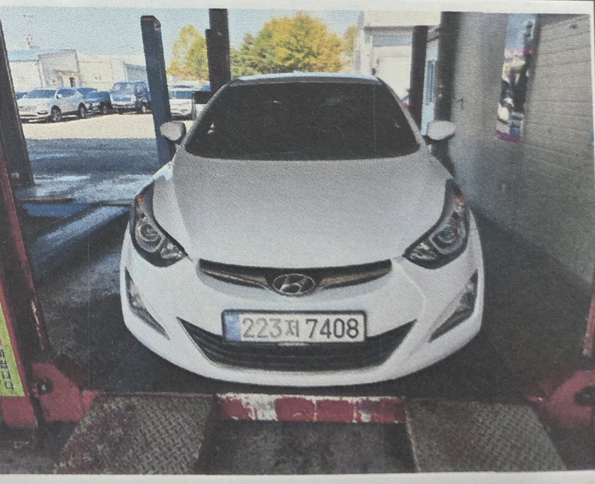 Hyundai AVANTE 2015 — inspection photo 1