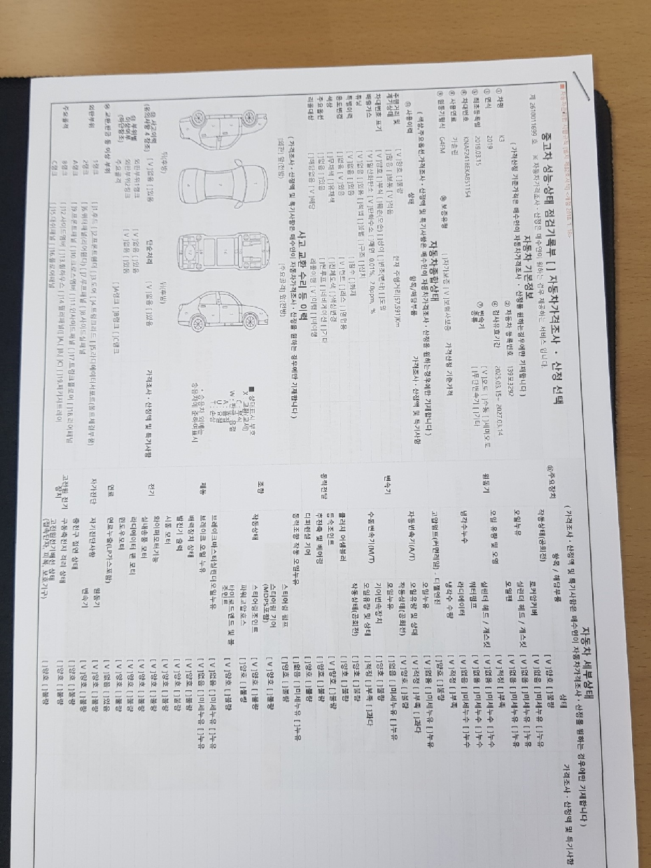 Kia K3 2019 — inspection photo 1