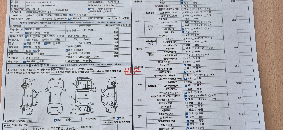 Hyundai Ioniq5 2022 — inspection photo 1