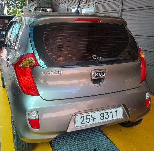 Kia morning 2012 — inspection photo 2