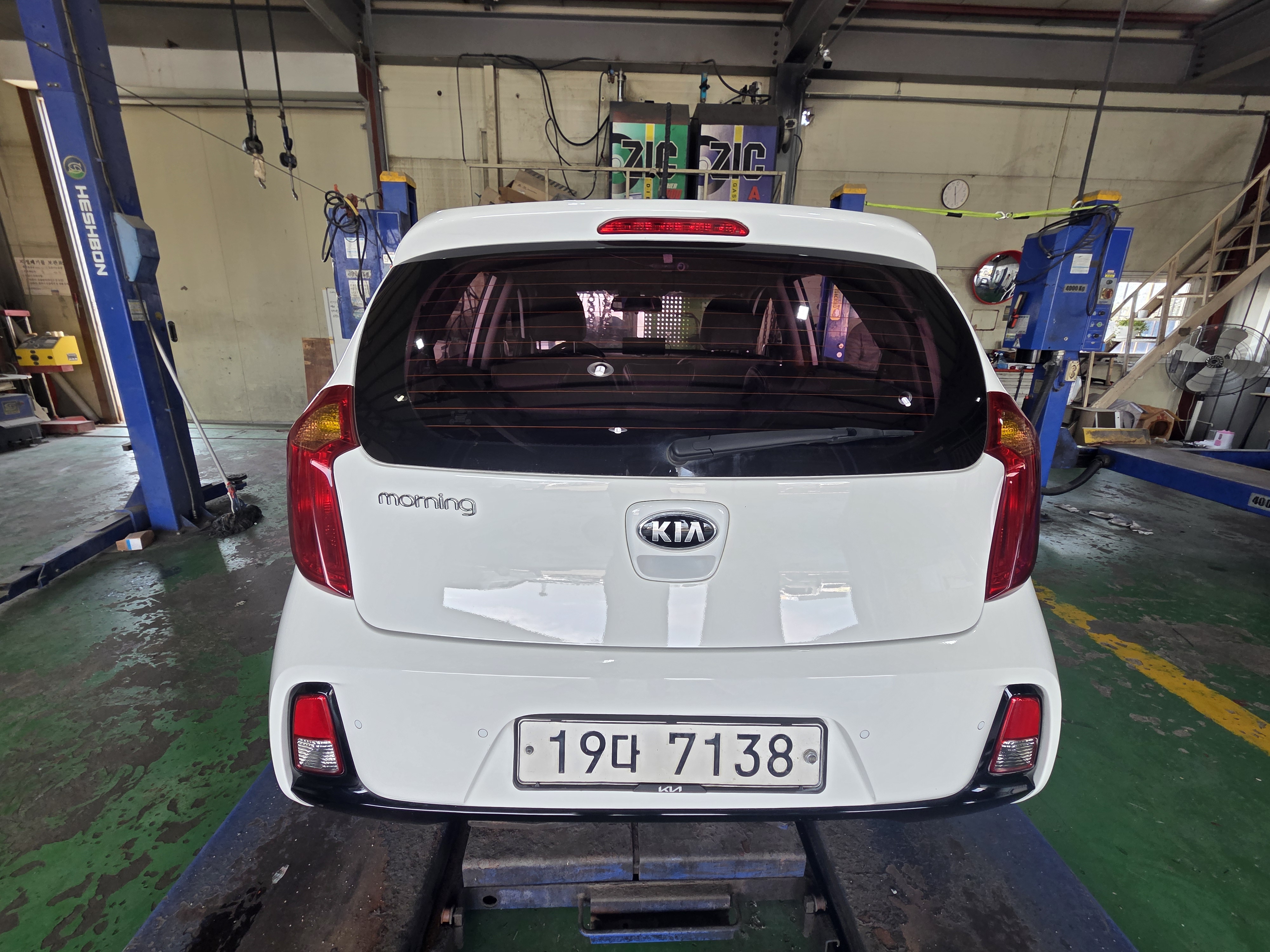 Kia morning 2016 — inspection photo 2