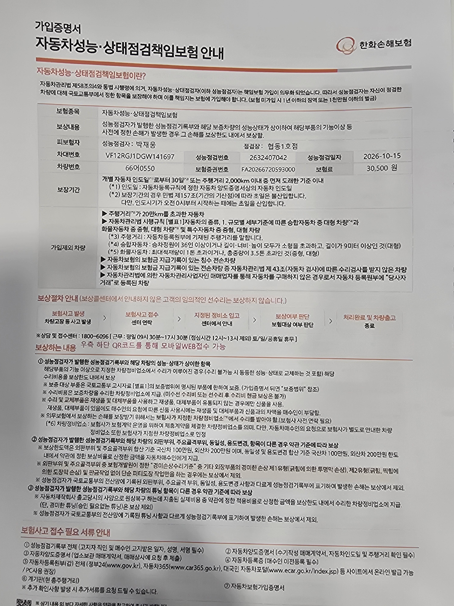 Renault Korea QM3 2016 — inspection photo 5