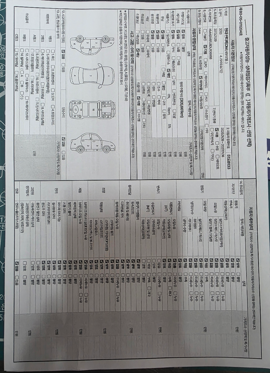 Hyundai Santafe 2013 — inspection photo 1