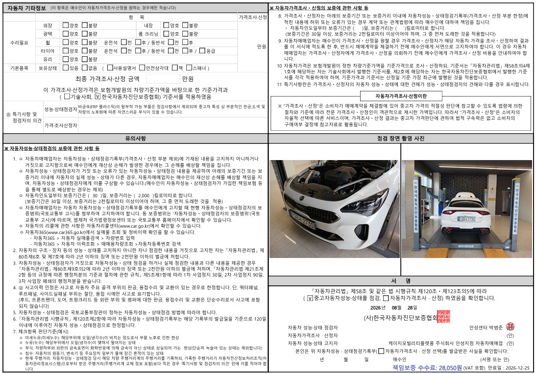 Kia Stinger 2019 — inspection photo 2