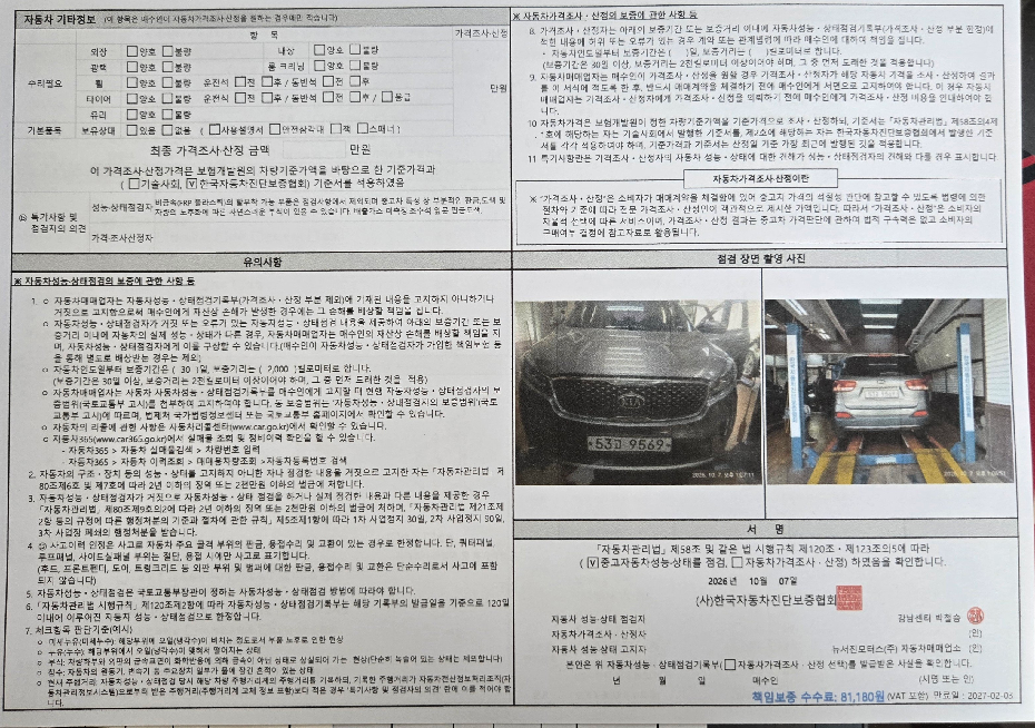 Kia Sorento 2015 — inspection photo 2
