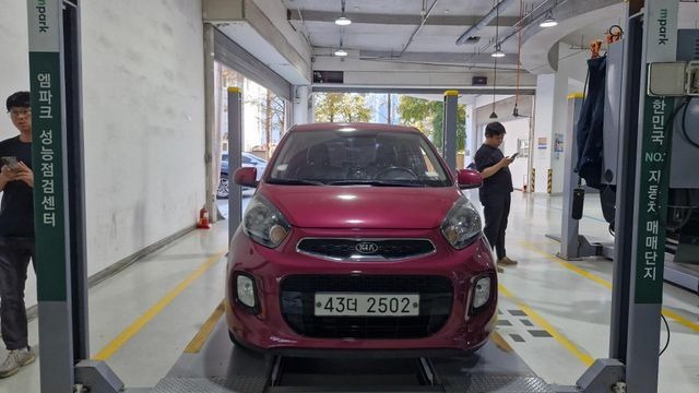 Kia morning 2016 — inspection photo 1