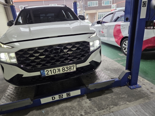 Hyundai Santafe 2021 — inspection photo 1