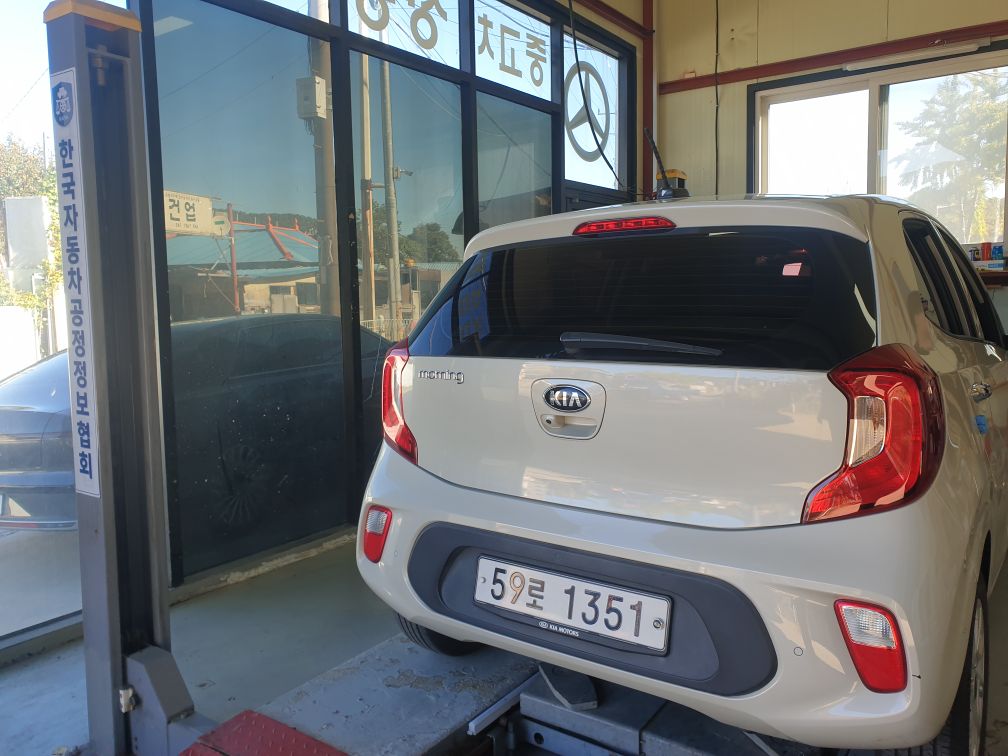 Kia morning 2018 — inspection photo 2
