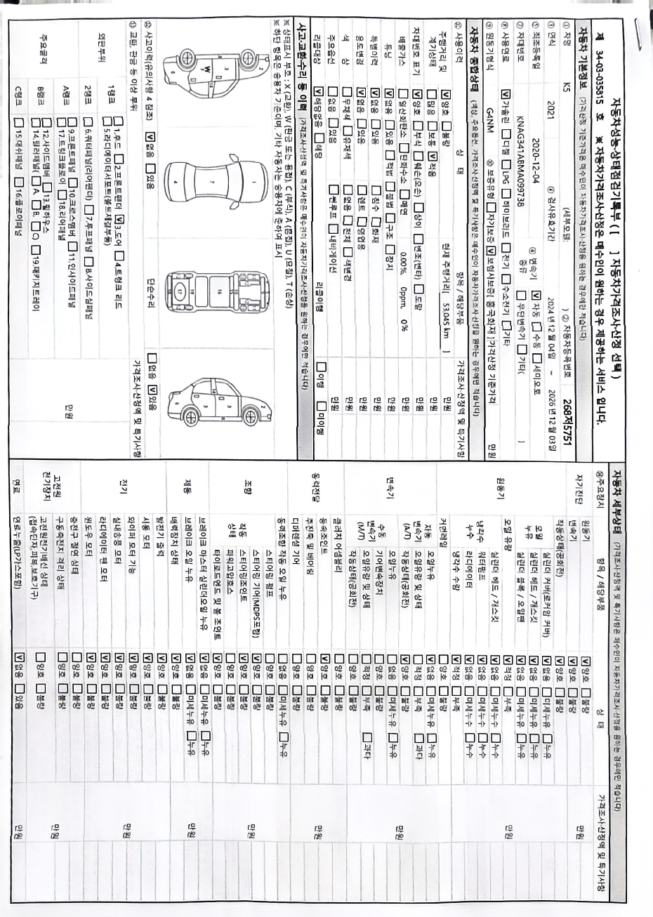 Kia K5 2021 — inspection photo 1
