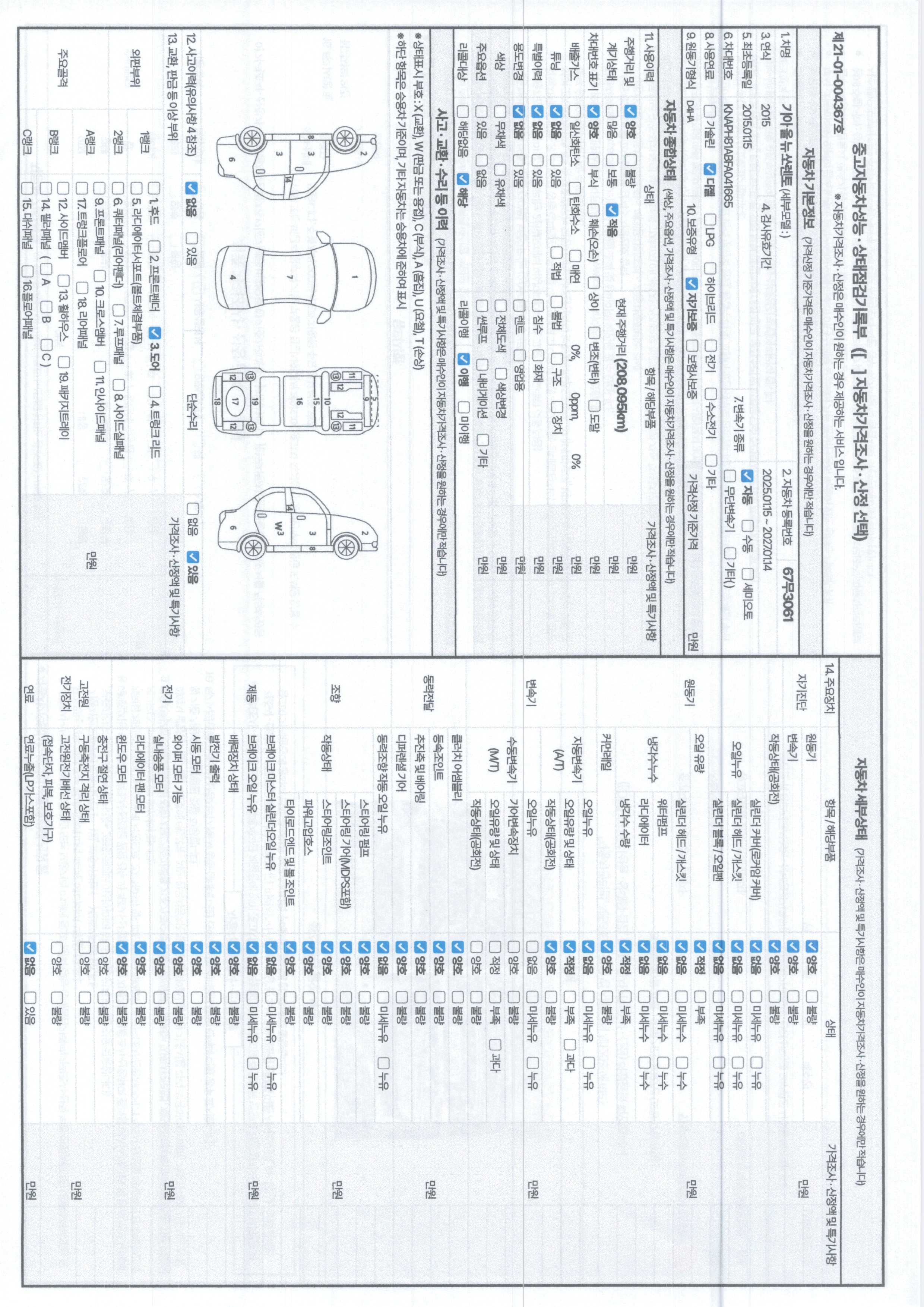 Kia Sorento 2015 — inspection photo 1
