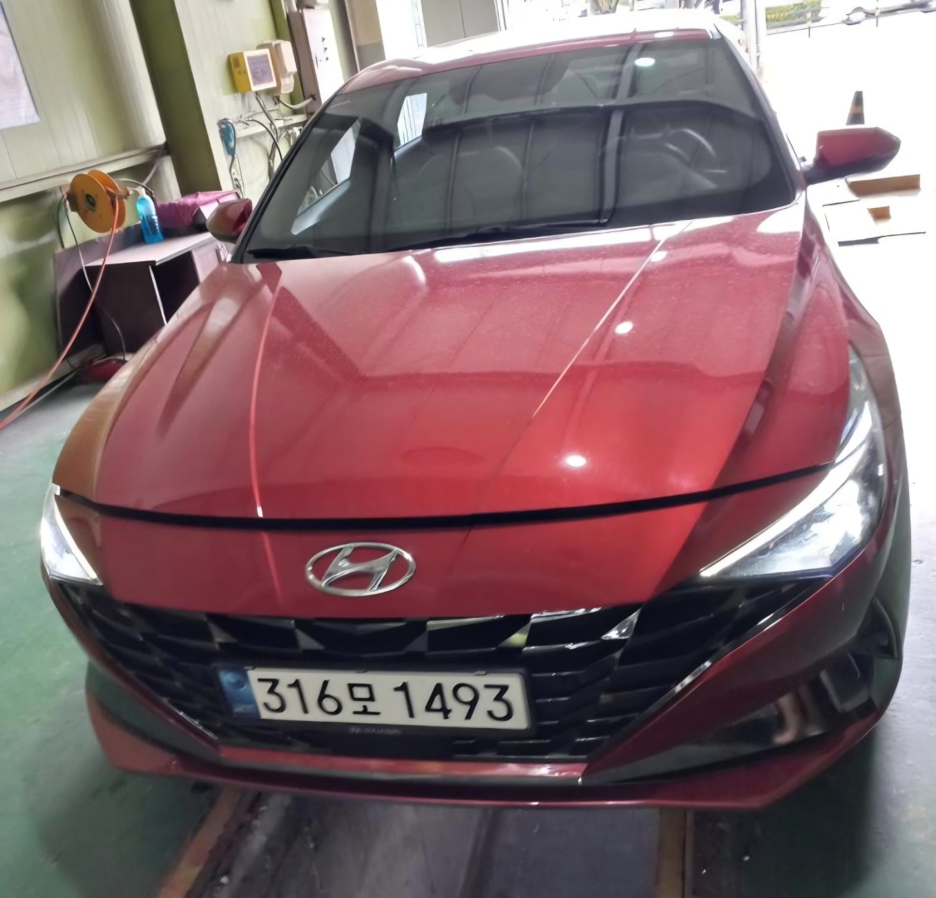 Hyundai AVANTE 2021 — inspection photo 1