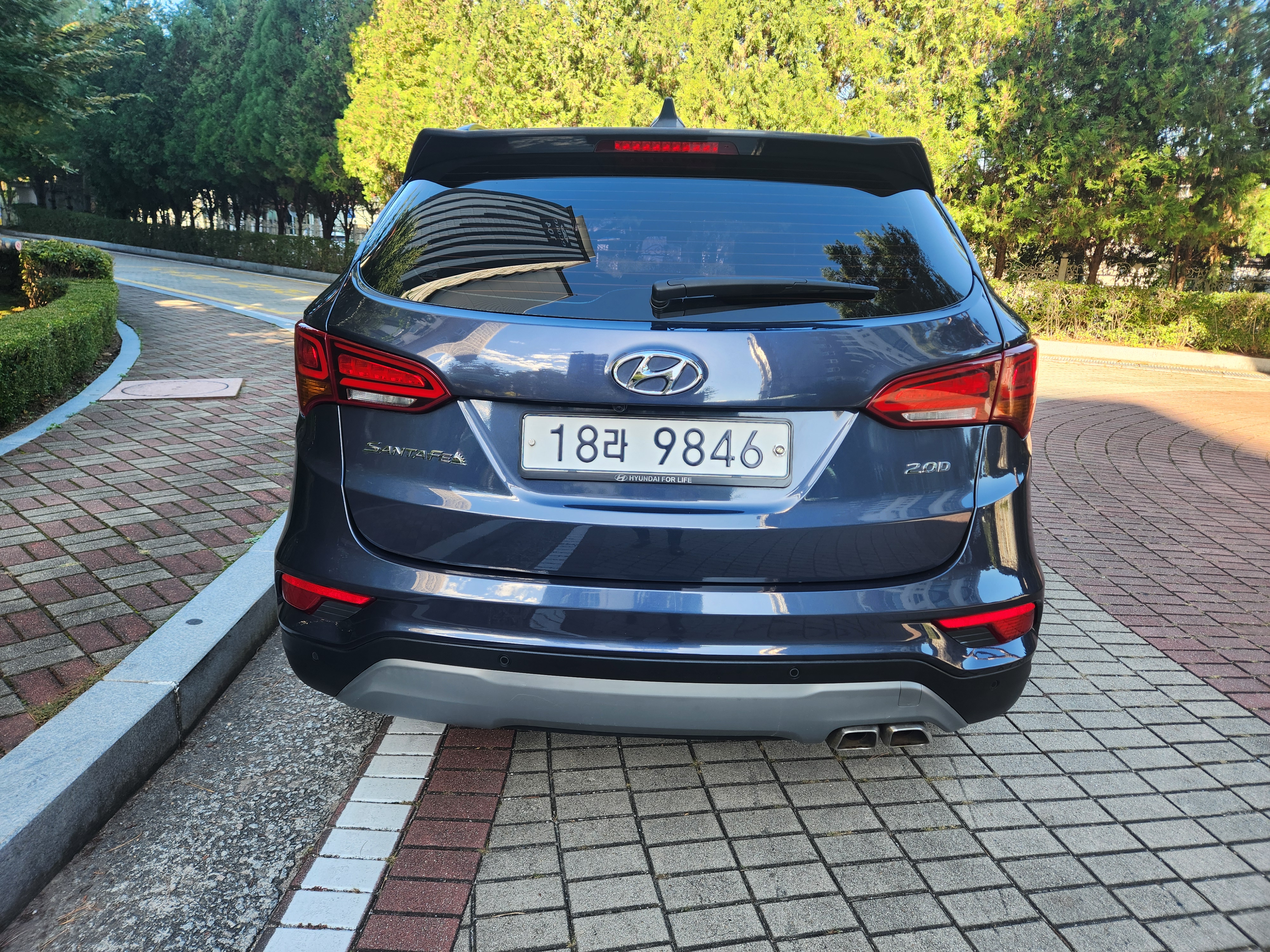 Hyundai Santafe 2018 — inspection photo 2