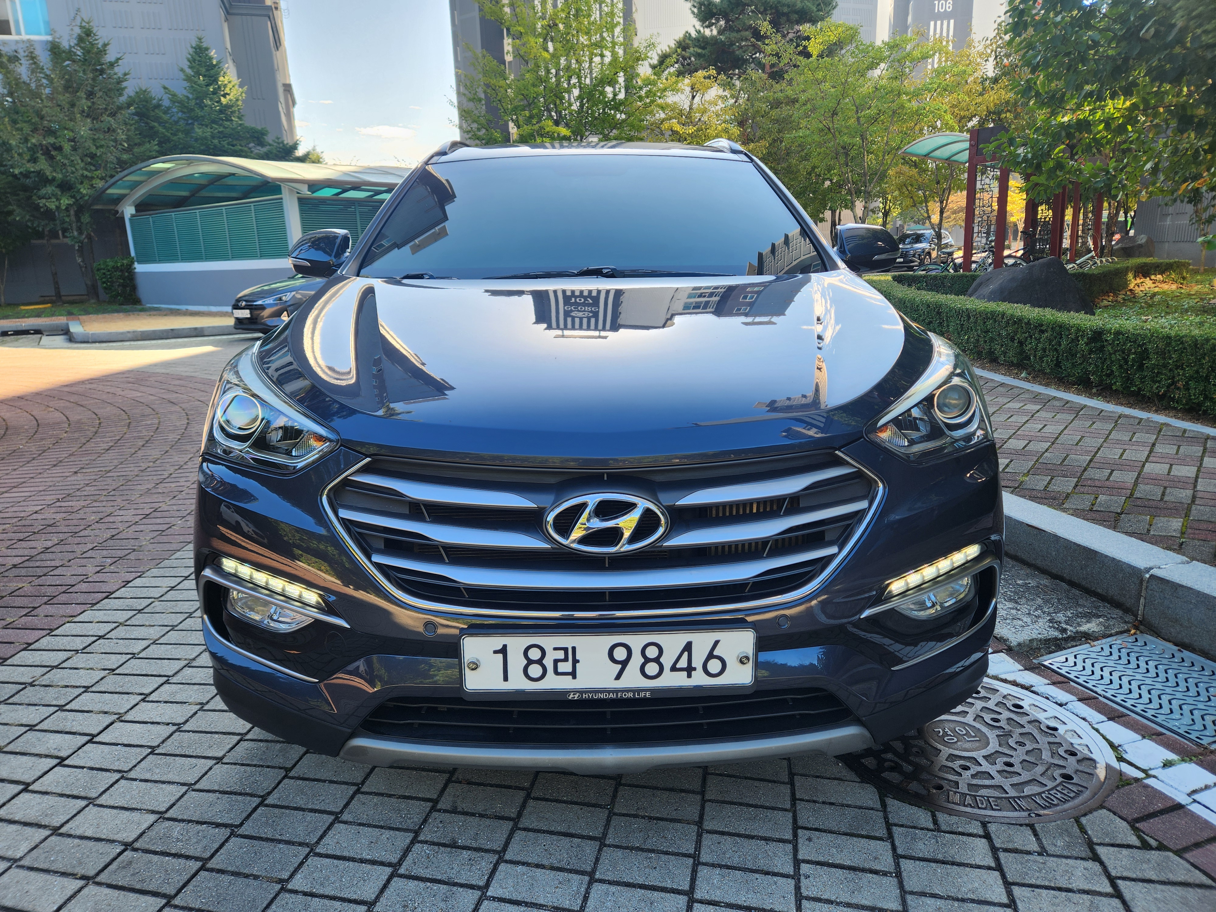Hyundai Santafe 2018 — inspection photo 1