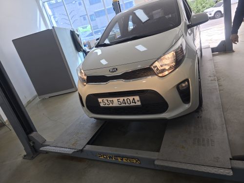 Kia morning 2017 — inspection photo 1