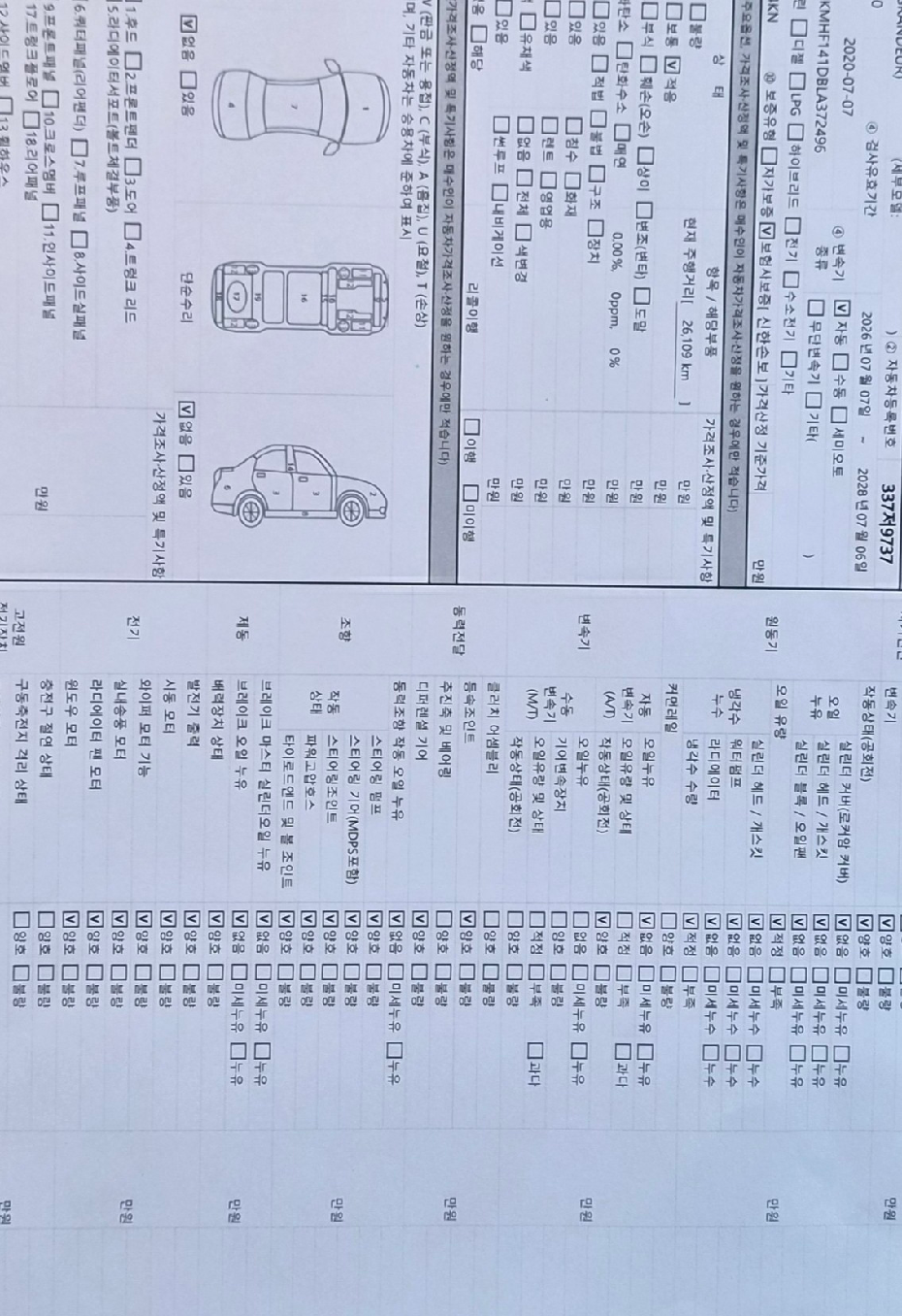 Hyundai Grandeur 2020 — inspection photo 1