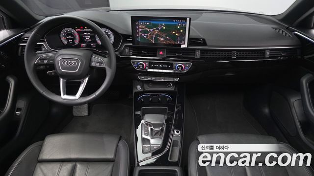 Audi A4 — interior
