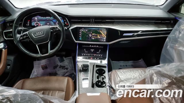 Audi A6 — interior