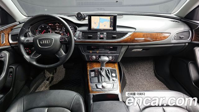 Audi A6 — interior
