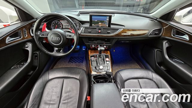 Audi A6 — interior