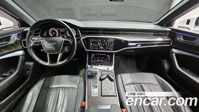 Audi A6 — interior