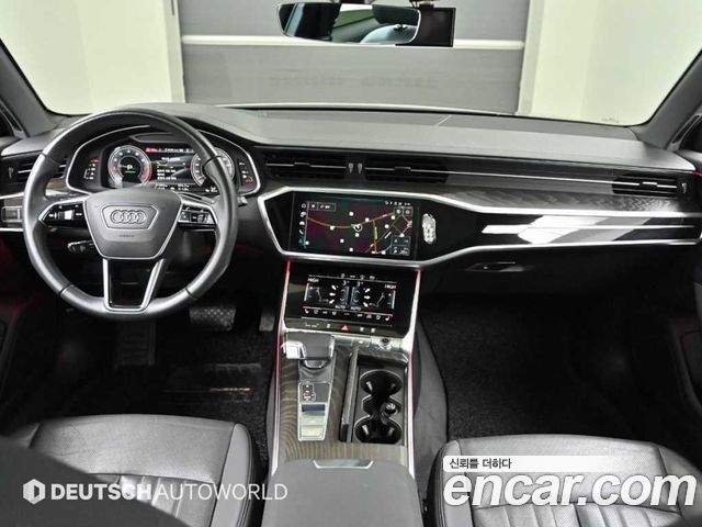 Audi A6 — interior