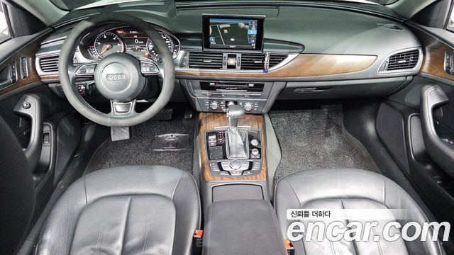 Audi A6 — interior