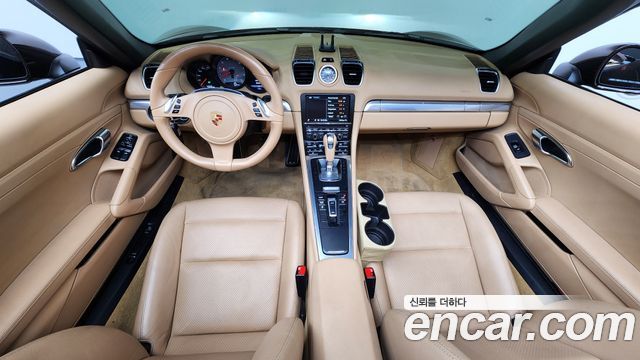 Porsche Boxster — interior