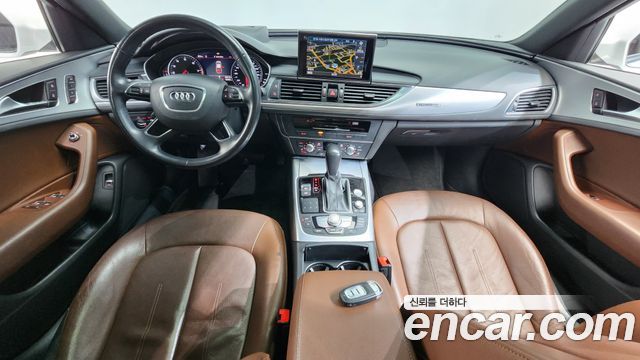 Audi A6 — interior