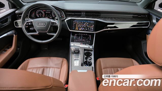 Audi A6 — interior