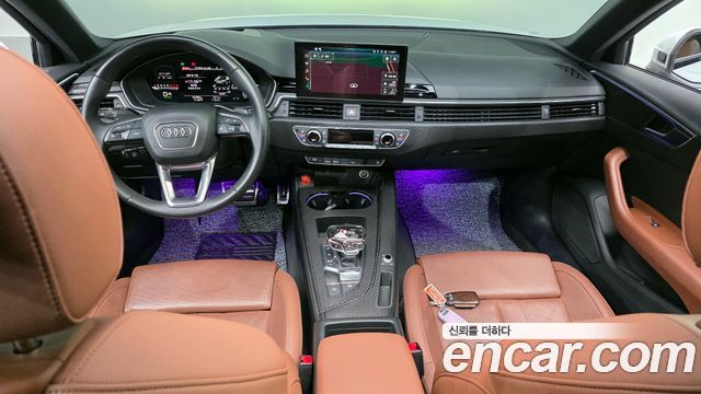 Audi A4 — interior