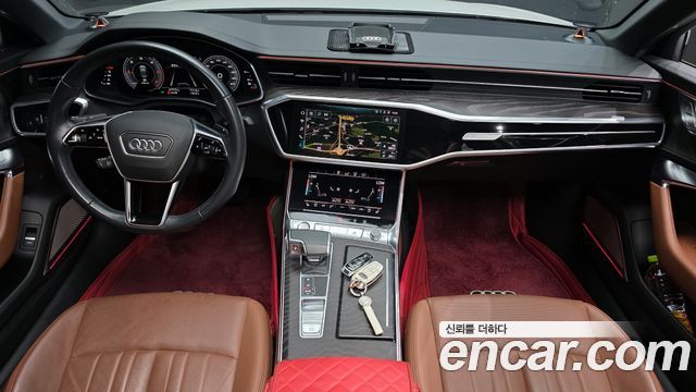 Audi A6 — interior
