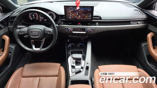 Audi A4 — interior