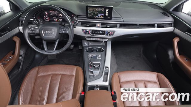 Audi A4 — interior