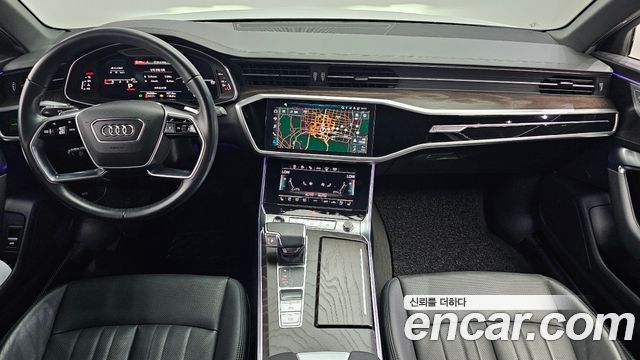 Audi A6 — interior